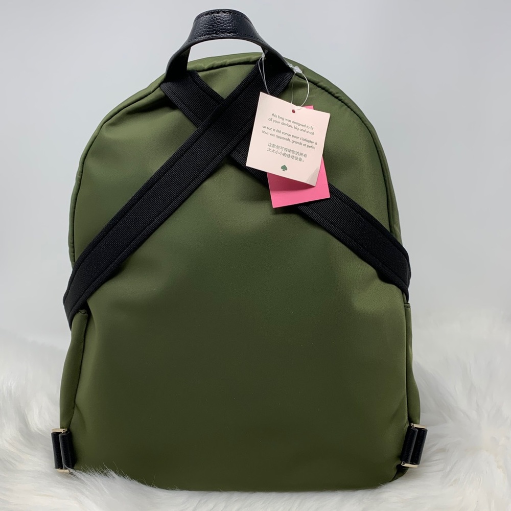 Kate spade Large Backpack dawn sapling green nylon - Picture 3 of 8